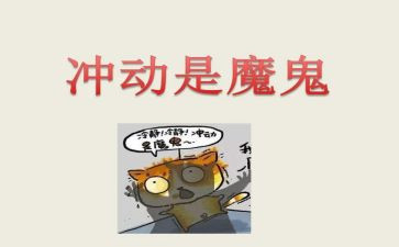 冲动的我作文8篇